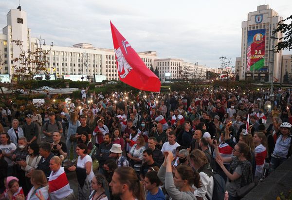 Акции протеста в Минске