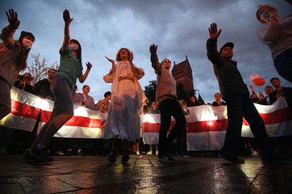 Митинг оппозиции в Минске