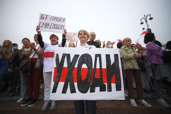 Акции протеста в Минске