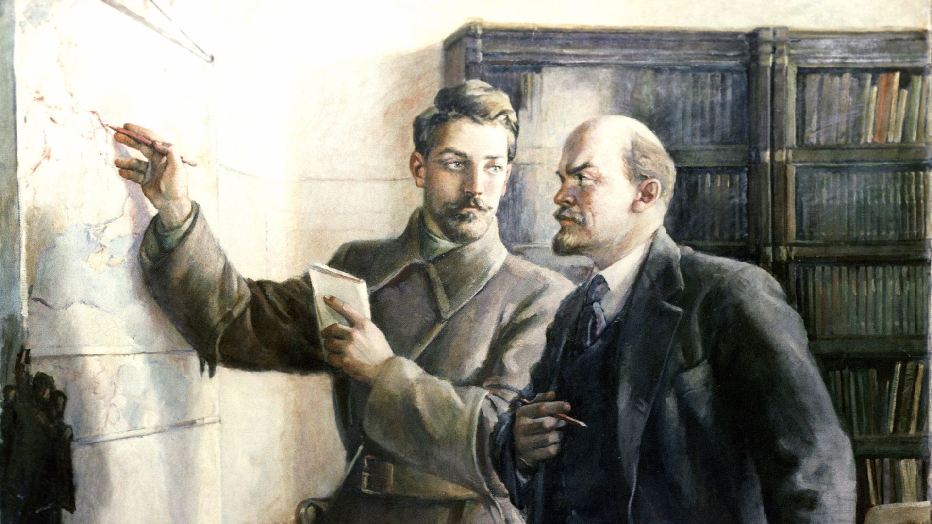Щорс у Ленина Щорс у Ленина - РИА Новости, 1920, 30.08.2020