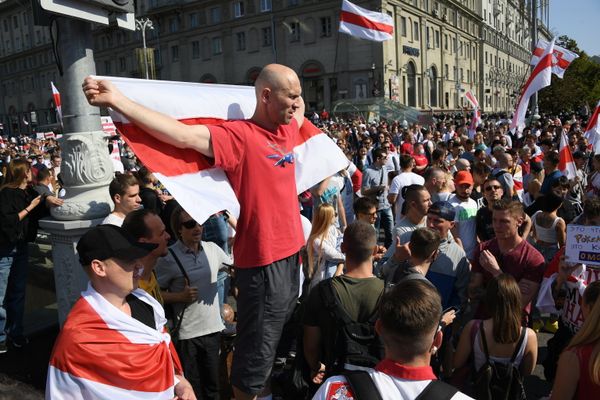 Акция оппозиции в Минске