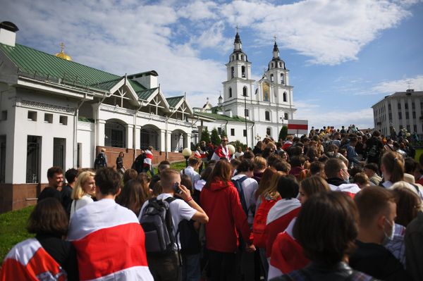 Акции протеста в Минске