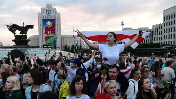 Акция протеста в Минске