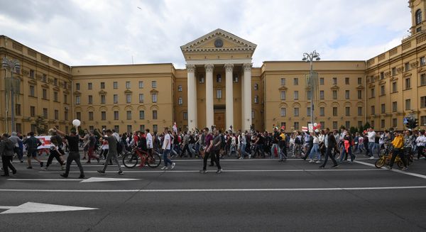 Протесты в Минске