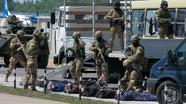 Учения КГБ Белоруссии