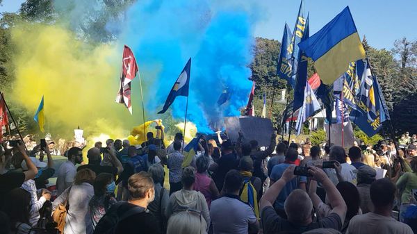 Европейская солидарность сторонники Порошенко у Верховной рады