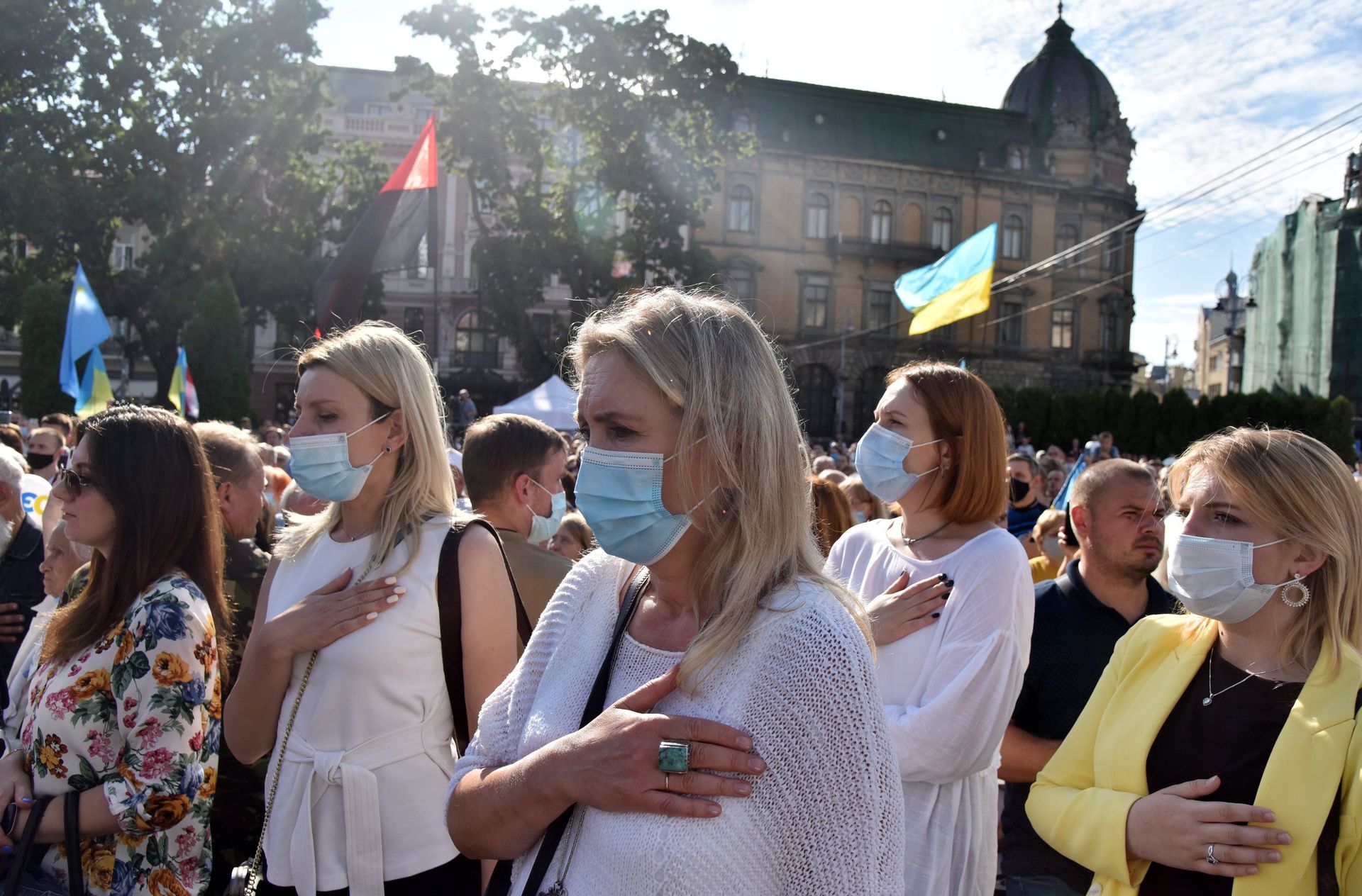 Встреча П. Порошенко с избирателями во Львове - РИА Новости, 1920, 17.09.2020