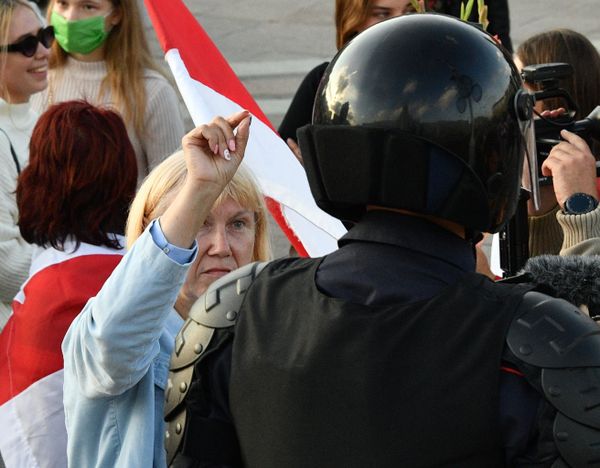 Протестная акция женщин в Минске