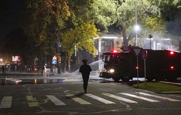 Акция протеста в Бишкеке