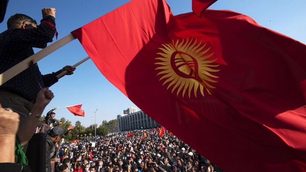 Протесты в Бишкеке