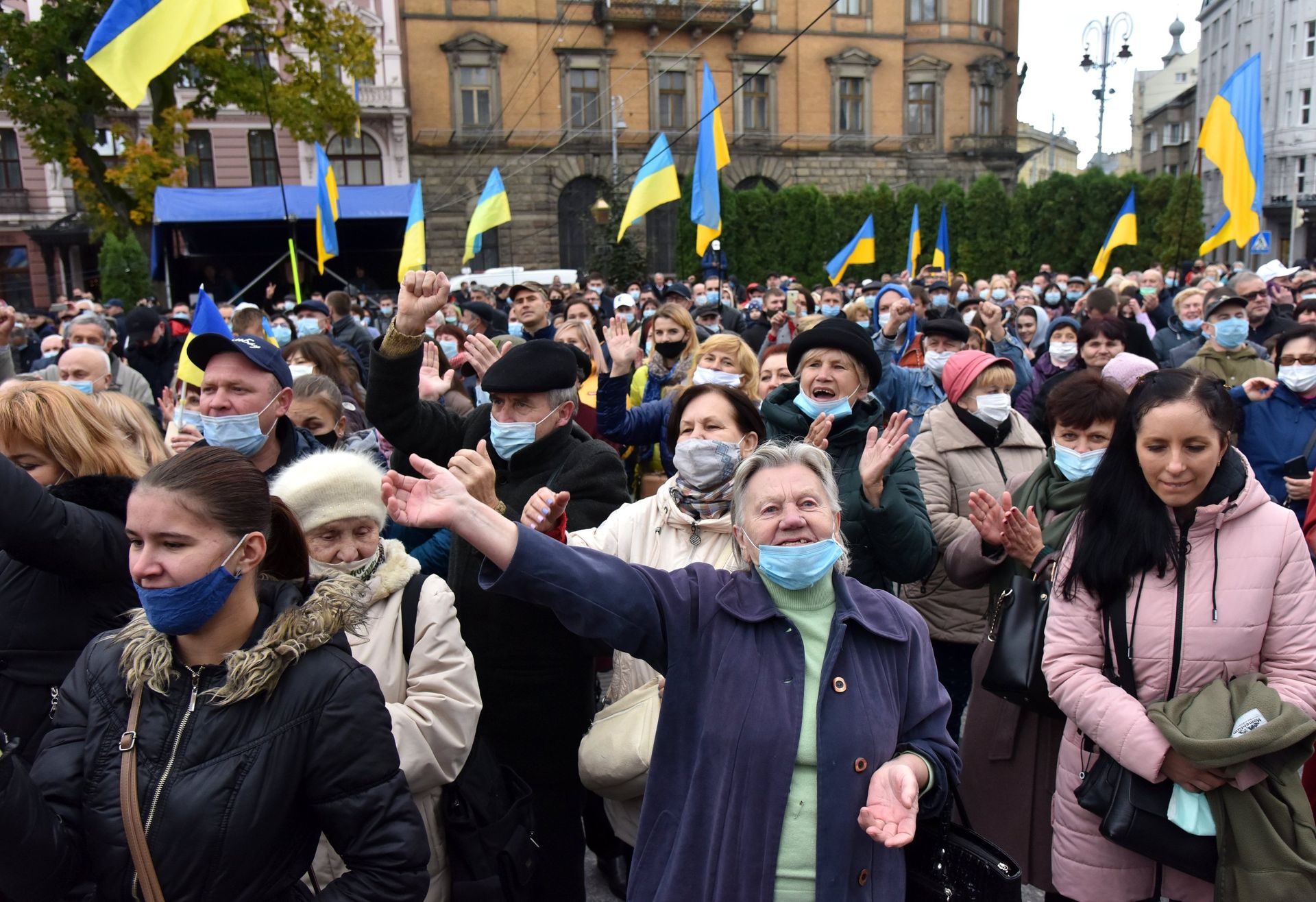 Выступление П. Порошенко накануне региональных выборов на Украине - РИА Новости, 1920, 19.10.2020