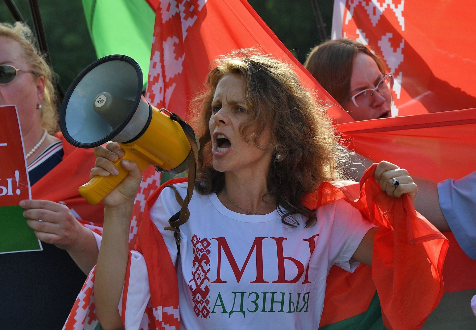 Митинг сторонников президента А. Лукашенко в Минске Митинг сторонников президента А. Лукашенко в Минске - РИА Новости, 1920, 09.11.2020