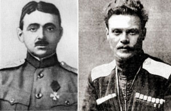 генерал-лейтенанты Сергей Улагай и Андрей Шкуро