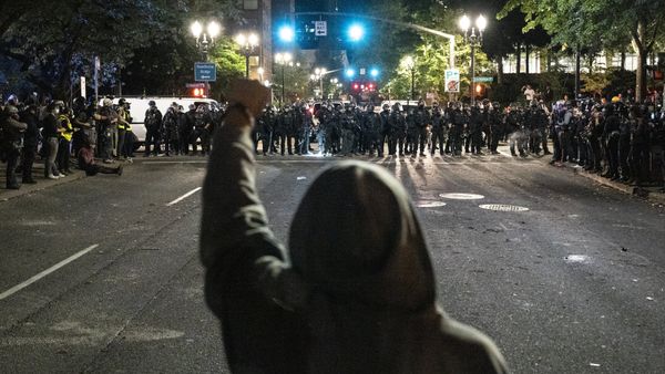 Протесты в Портленде