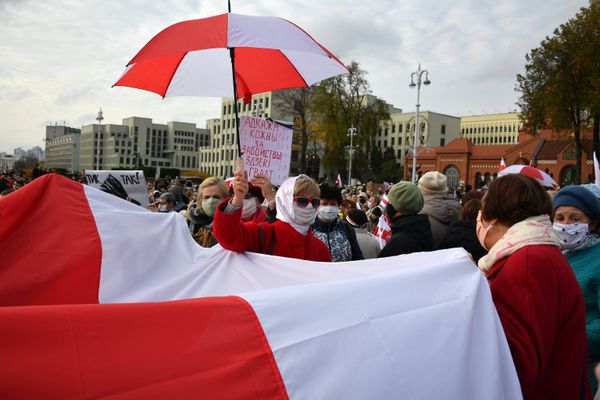 Акция протеста в Минске Акция протеста в Минске