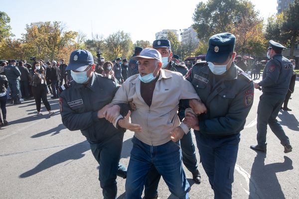Митинг оппозиции в Ереване