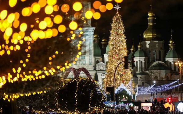 Зима Украина Новый год Зима Украина Новый год