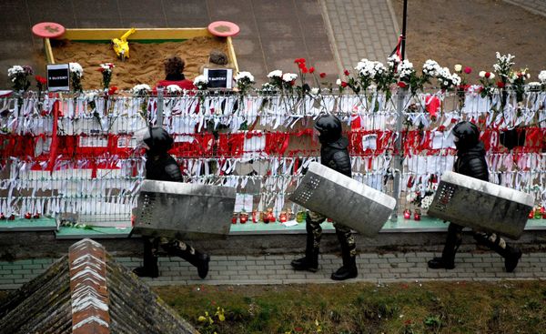 Акция протеста в Минске Акция протеста в Минске