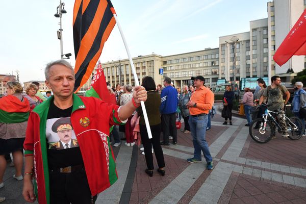Акция в поддержку действующей власти в Минске