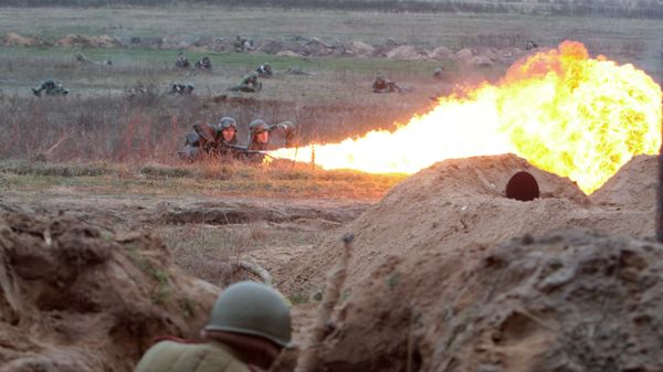 Военно-историческая реконструкция событий декабря 1943 года