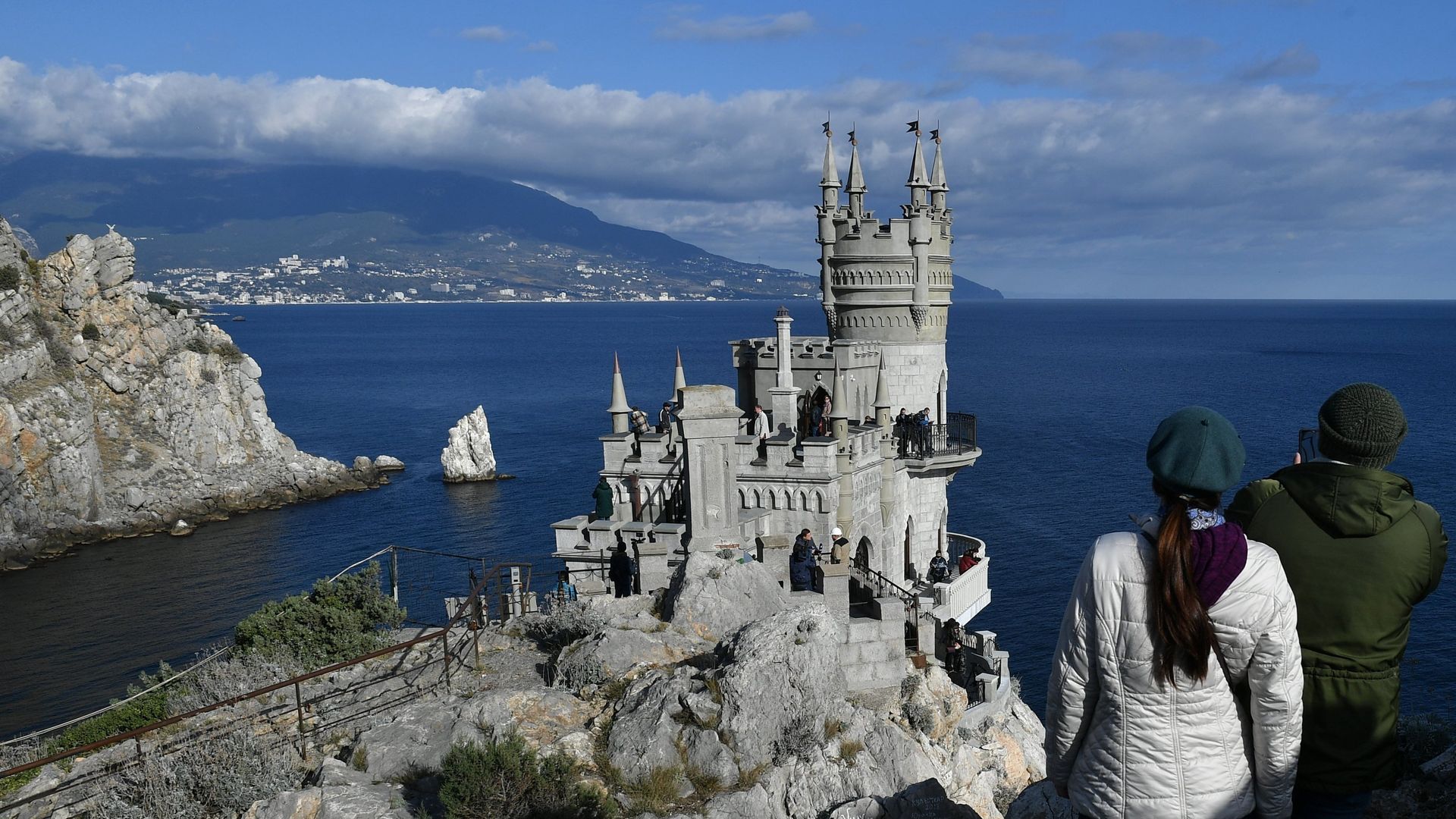 Открытие дворца-замка Ласточкино гнездо в Крыму - РИА Новости, 1920, 17.03.2021