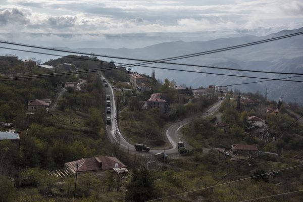 Город Бердзор накануне передачи Лачинского района Азербайджану