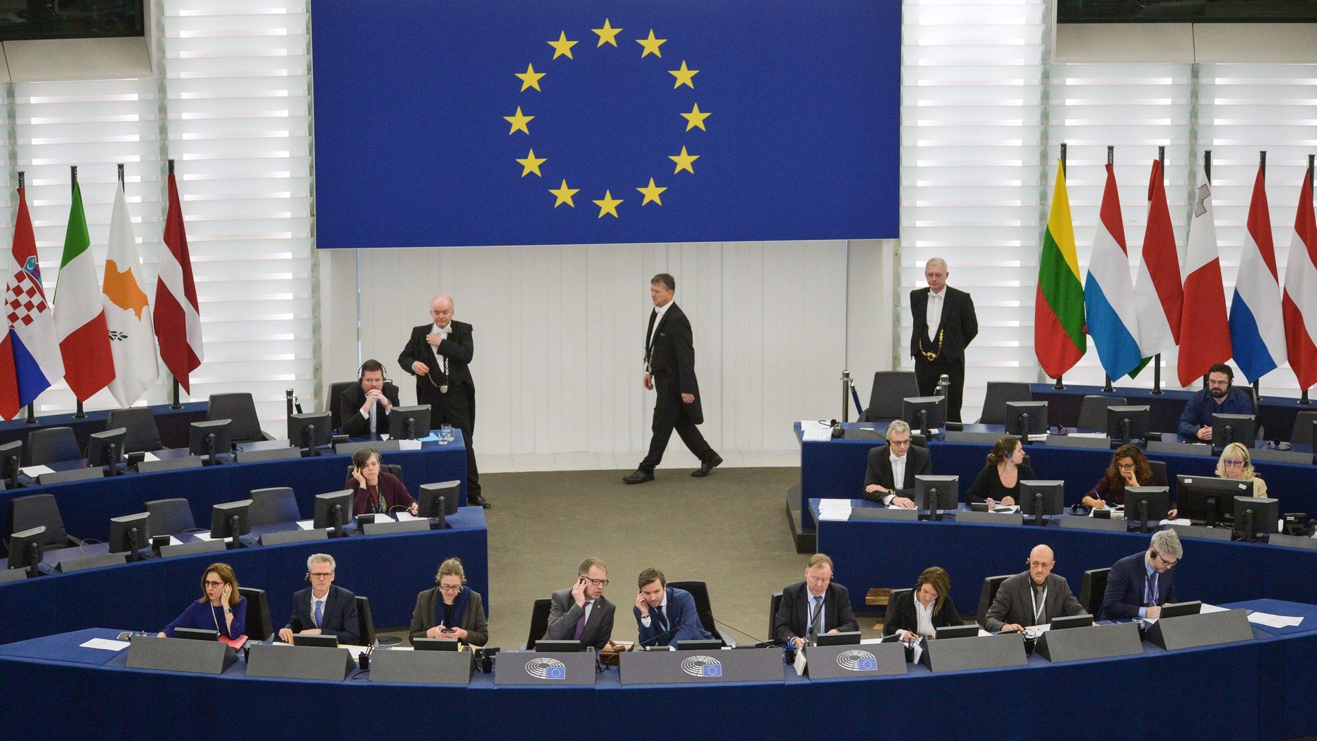 Пленарная сессия Европарламента Пленарная сессия Европарламента - РИА Новости, 1920, 15.12.2020