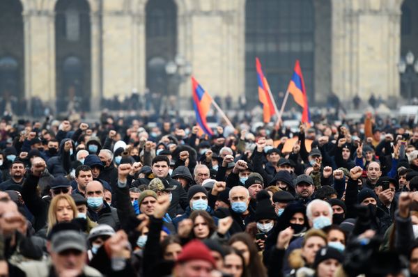 Митинг оппозиции в Ереване
