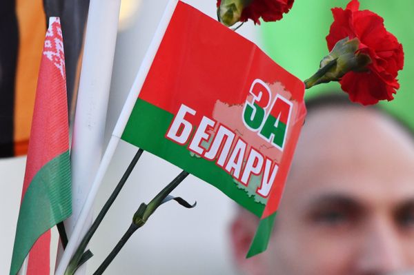 Акция в поддержку действующей власти в Минске