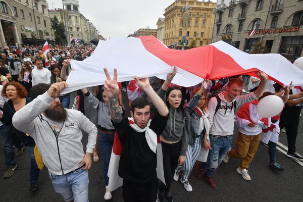 Акции протеста в Минске Акции протеста в Минске