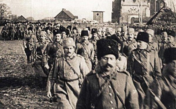 Солдаты и офицеры Белой армии, 1920 год