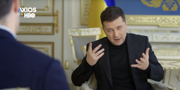 Зеленский интервью Axios Зеленский интервью Axios