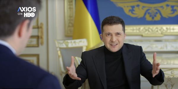 Зеленский интервью Axios