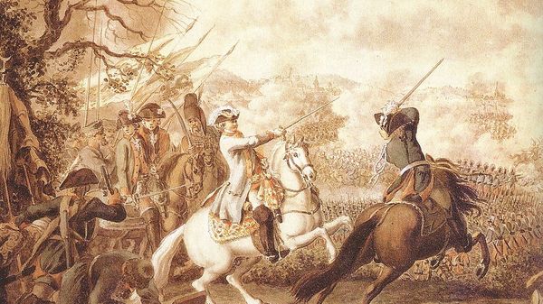 Д. Ходовецкий. «Сражение при Кагуле»