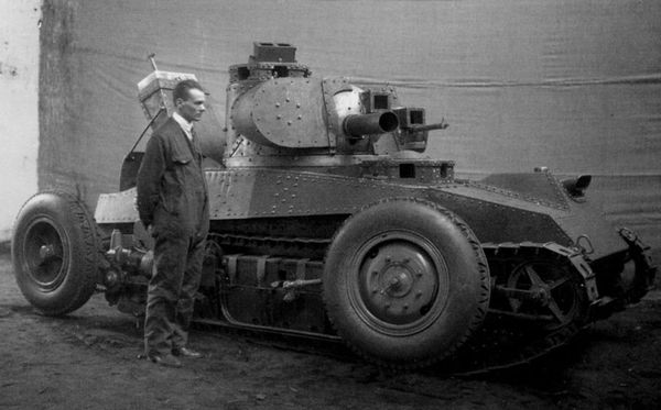 Шведский танк Landsverk L-5 Шведский танк Landsverk L-5