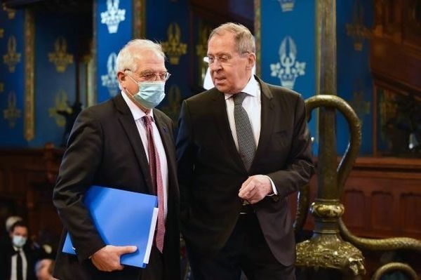 Встреча главы МИД РФ С. Лаврова и верховного представителя ЕС Ж. Борреля