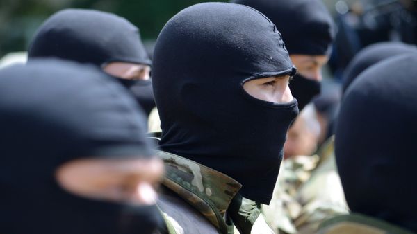 Присяга батальона Азов в Киеве