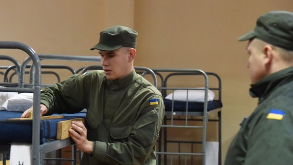 Призывник армия Украина казарма