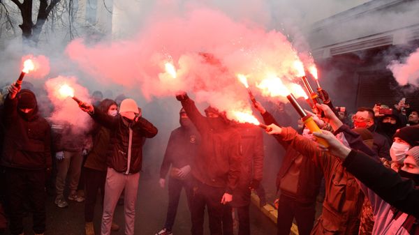 Акция националистов в Киеве