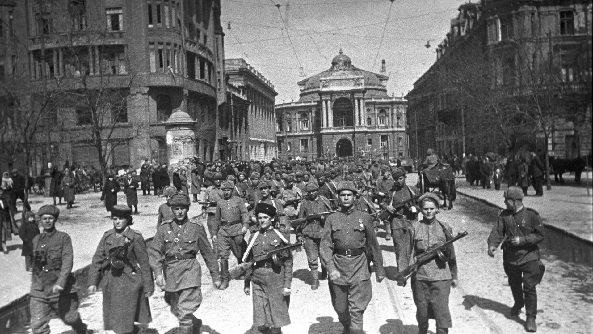 Освобождение Одессы - РИА Новости, 1920, 10.04.2021