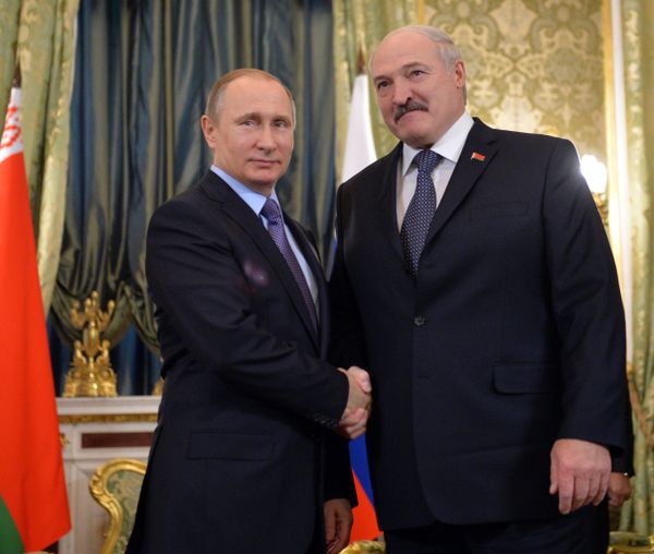 Президент РФ В.Путин провел российско-белорусские переговоры