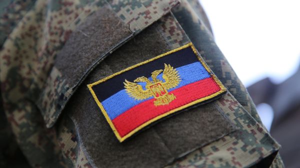 Бойцы Народной милиции ДНР на линии соприкосновения