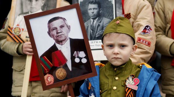 Празднование Дня Победы в Москве