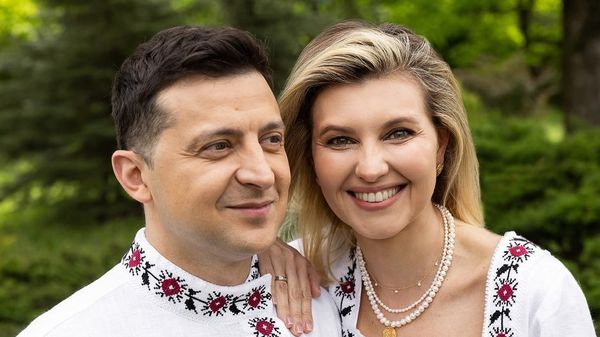 Елена Зеленская и Владимир Зеленский