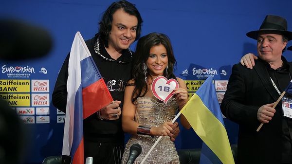 Ани Лорак и Филипп Киркоров на Евровидении-2008 Ани Лорак и Филипп Киркоров на Евровидении-2008
