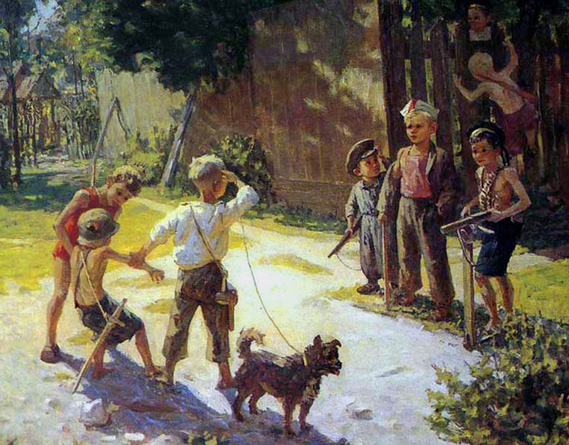 Фёдор Решетников Достали языка, 1943 год Фёдор Решетников Достали языка, 1943 год - РИА Новости, 1920, 13.07.2022