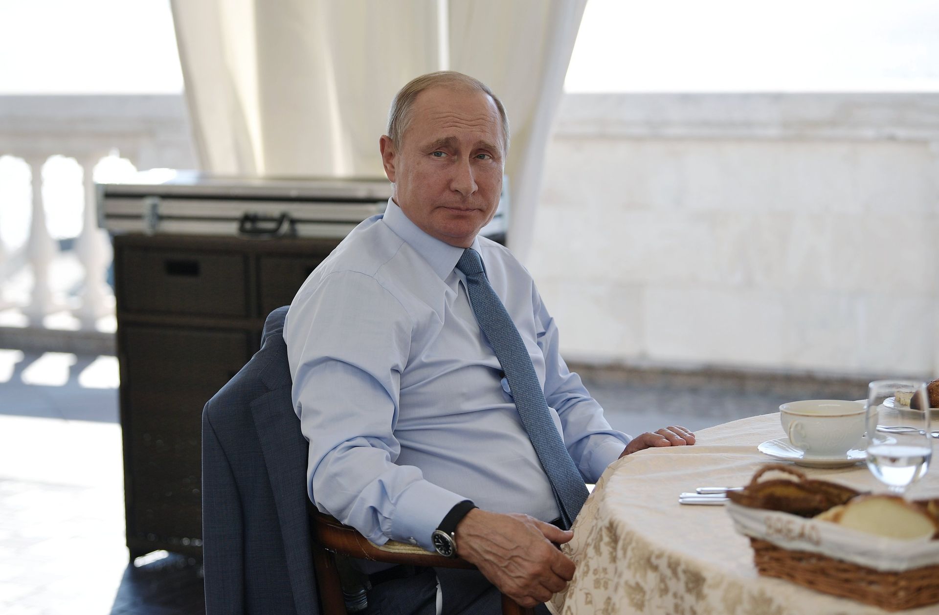 Президент РФ В. Путин встретился с президентом Туркменистана Г. Бердымухамедовым - РИА Новости, 1920, 30.05.2021