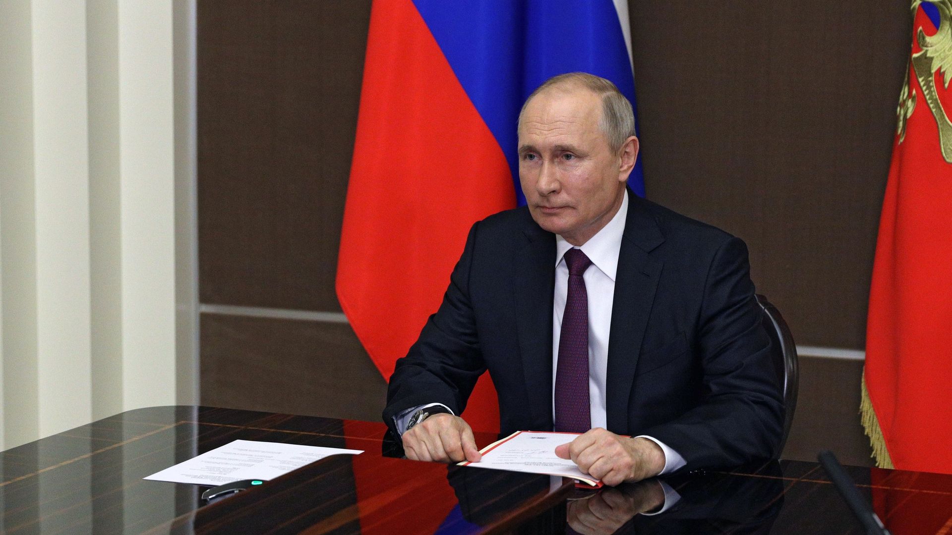 Президент РФ В. Путин провел заседание Совбеза РФ Президент РФ В. Путин провел заседание Совбеза РФ - РИА Новости, 1920, 12.07.2021