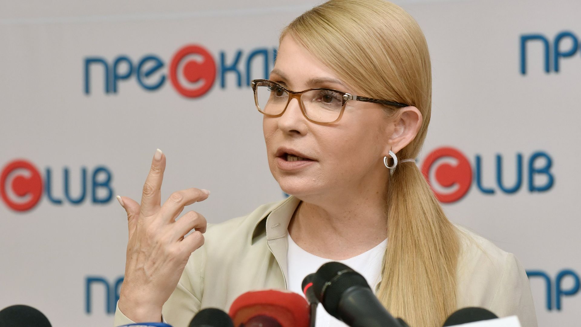 Пресс-конференция Юлии Тимошенко во Львове Пресс-конференция Юлии Тимошенко во Львове - РИА Новости, 1920, 26.07.2022