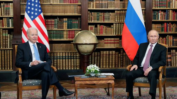 Встреча президентов России и США В. Путина и Дж. Байдена в Женеве Встреча президентов России и США В. Путина и Дж. Байдена в Женеве